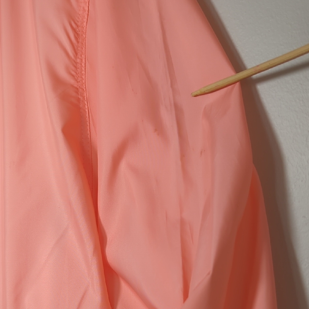 Columbia Flash Forward Coral Peach Gray Windbreaker Jacket Full Zip XL Spring - Picture 11 of 16